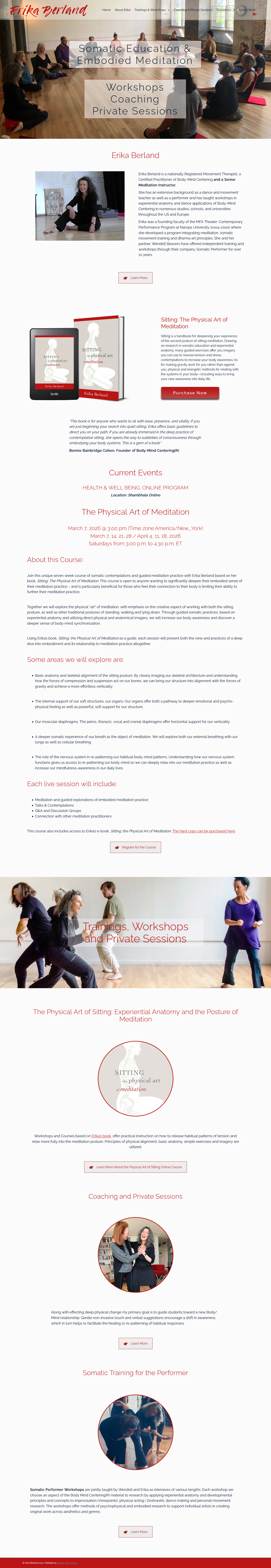 Erika Berland website